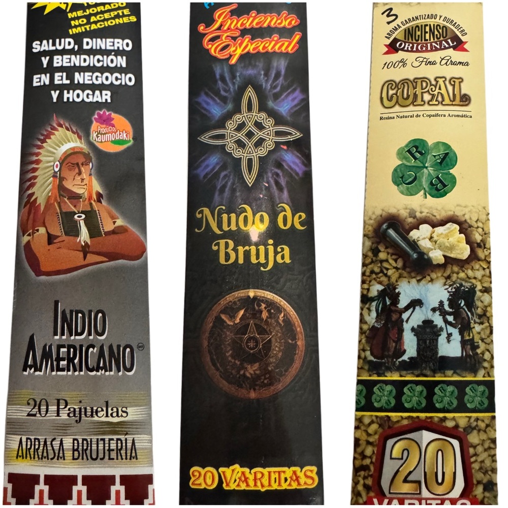 Incense Variety Pack with Colorful Designs